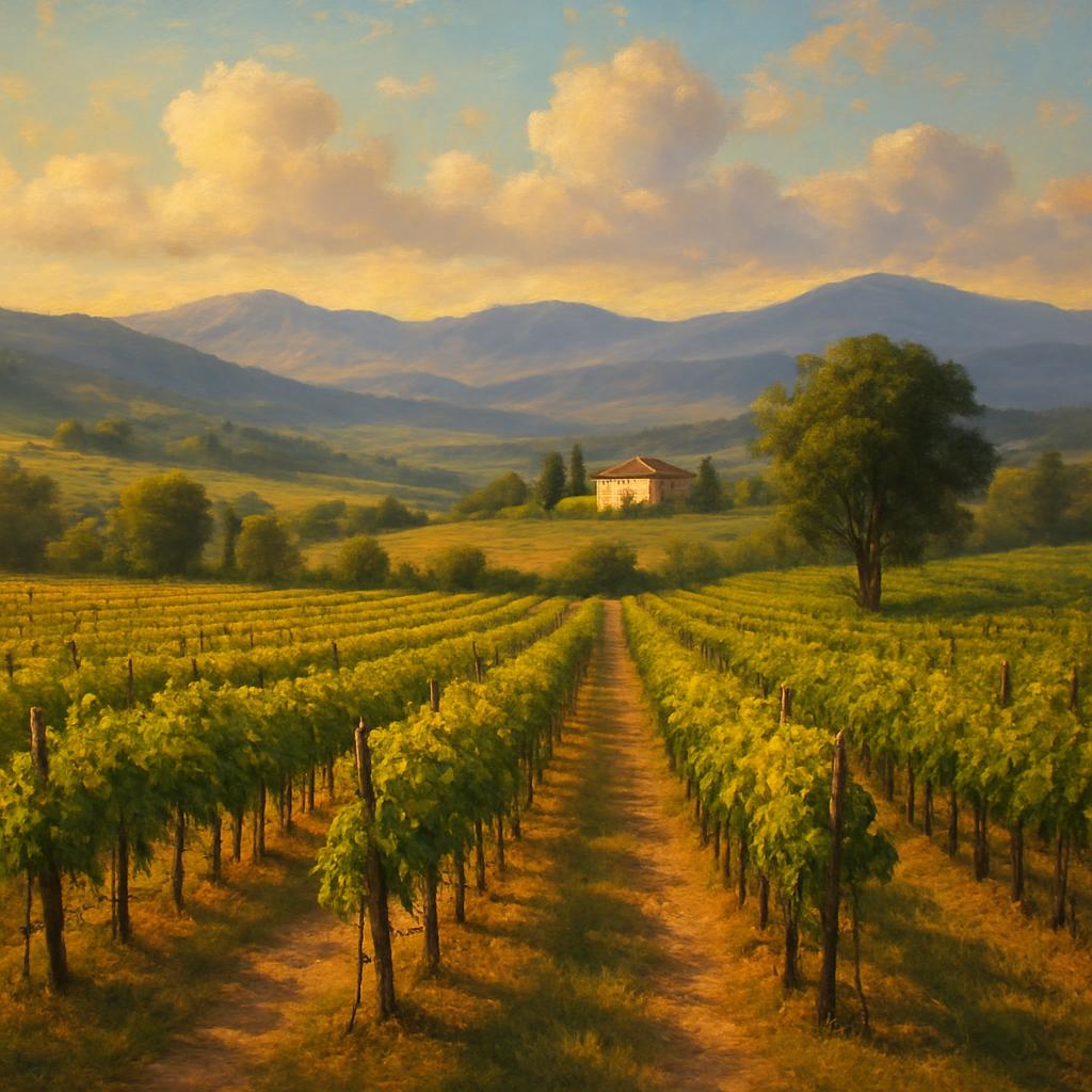 Vineyard landscape for Georgia page