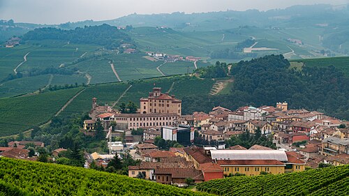 Barolo vineyards in Piedmont, Italy